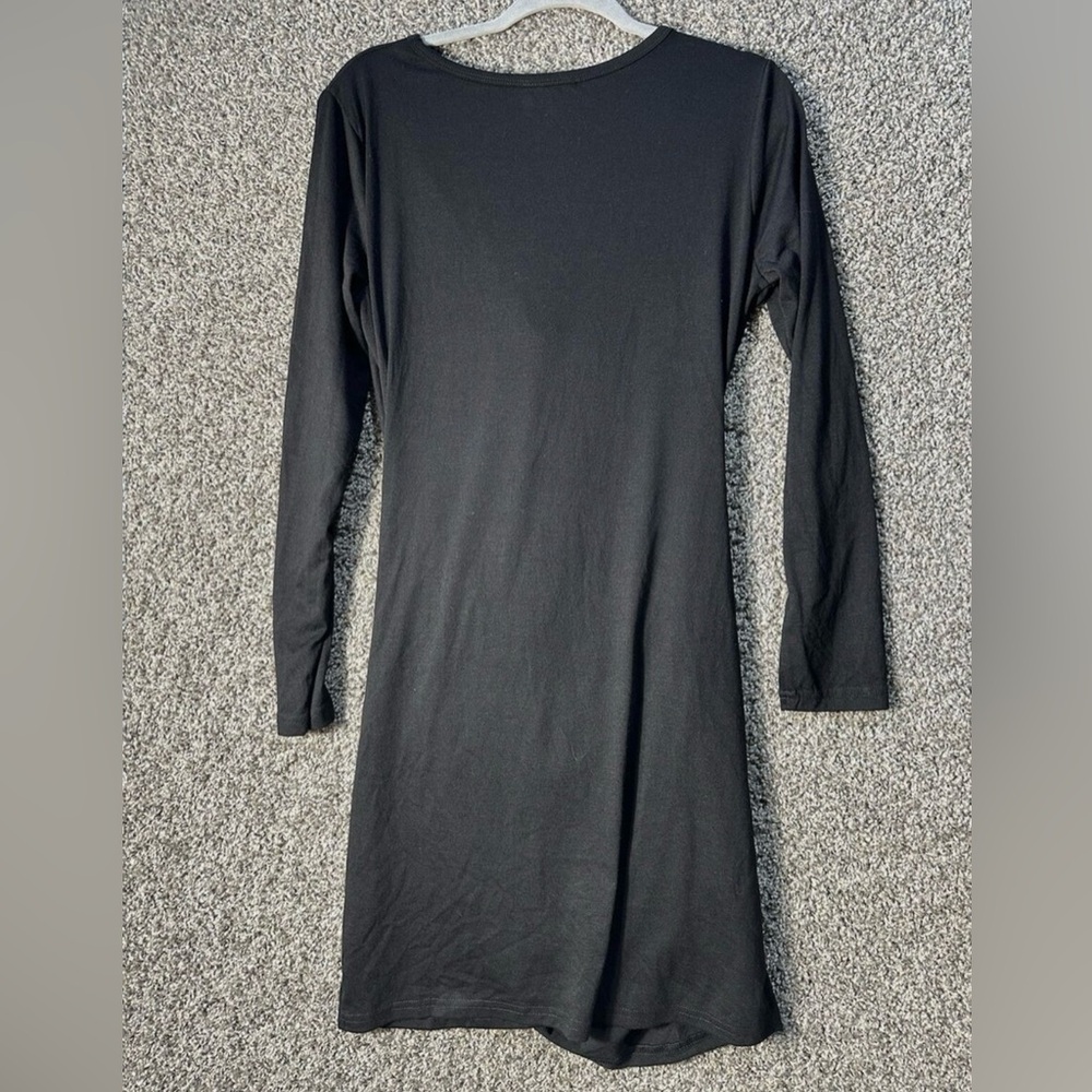 BTFBM Casual Ruched Bodycon Dress SZ Large NWT - Picture 7 of 12